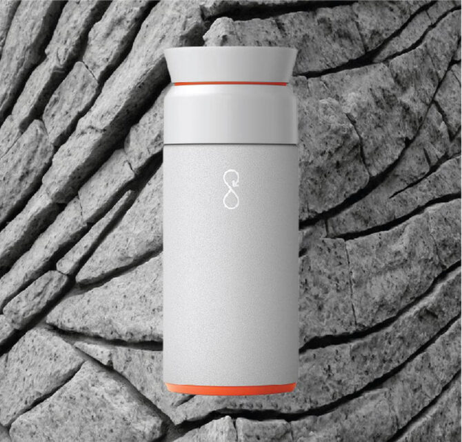 Ocean Bottle 350ML - Rock Grey