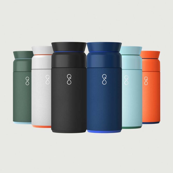 Ocean Bottle 350ML - Rock Grey